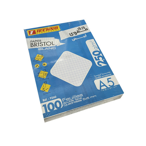 Papier Bristol Fixo - Pack De 50 Feuilles A4 - 180g - Couleur Gris Perle - Plus De 34 Coloris Disponibles - Certifié FSC