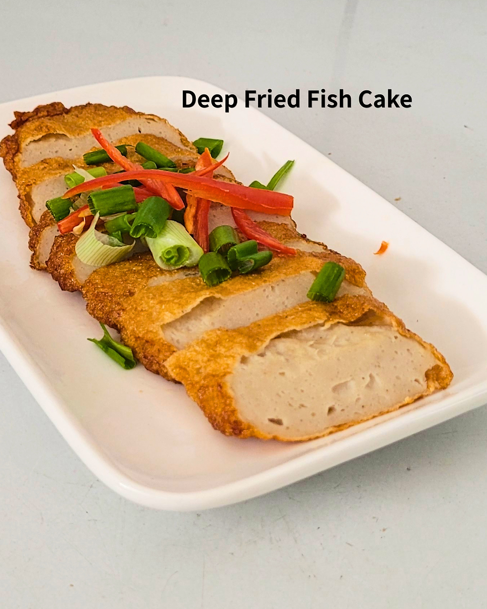Deep Fried Mackerel Fish Cake at Noodle Shack