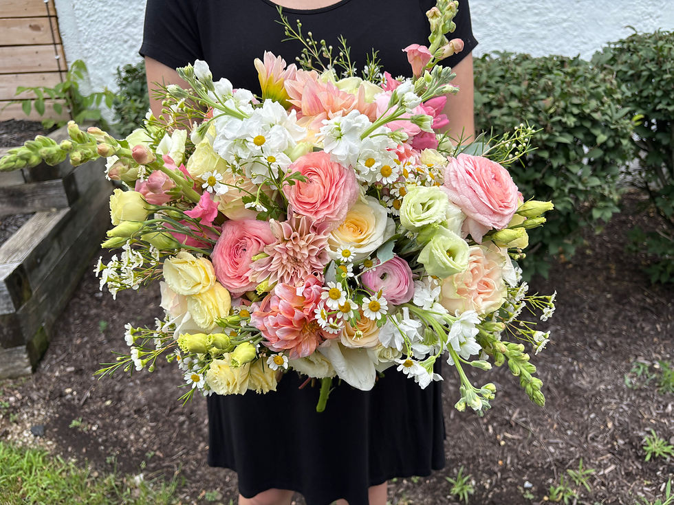A flower bouquet designed by McCandless Floral