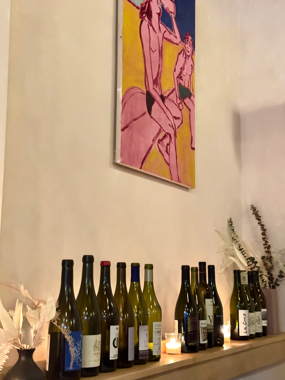 Fun design details at Senza