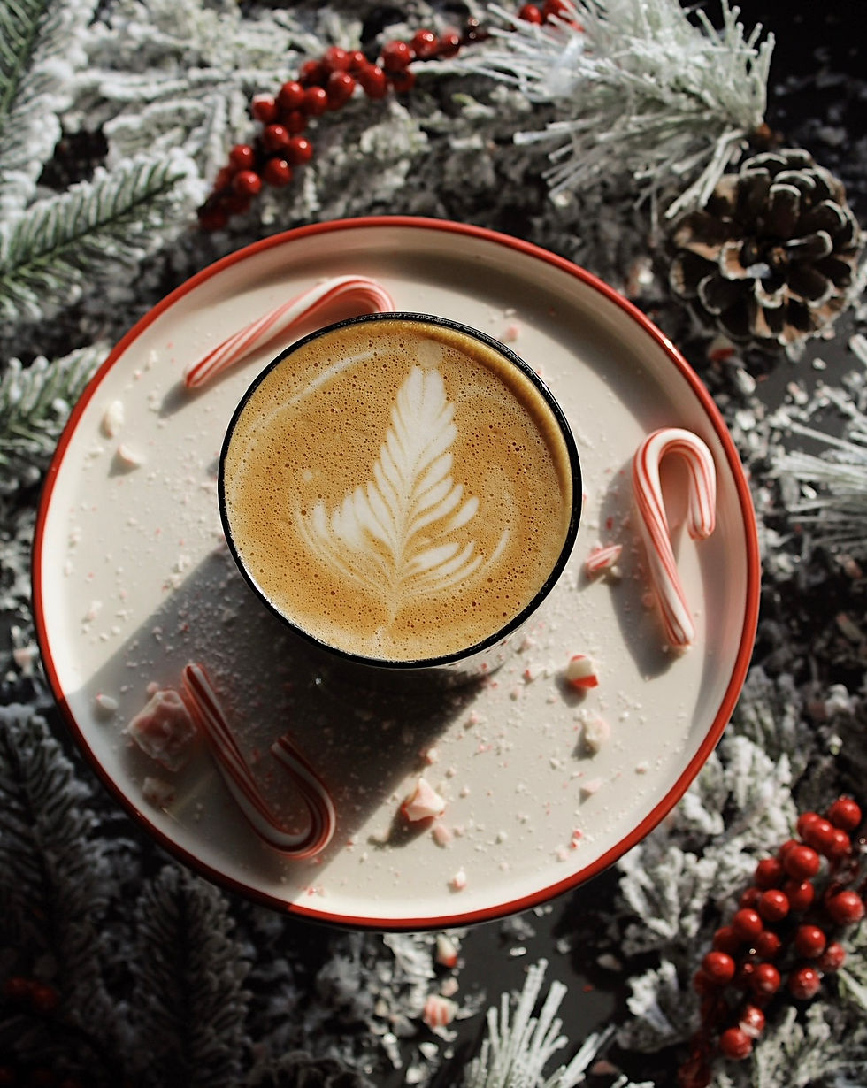 Seasonal Latte at Café Conmigo