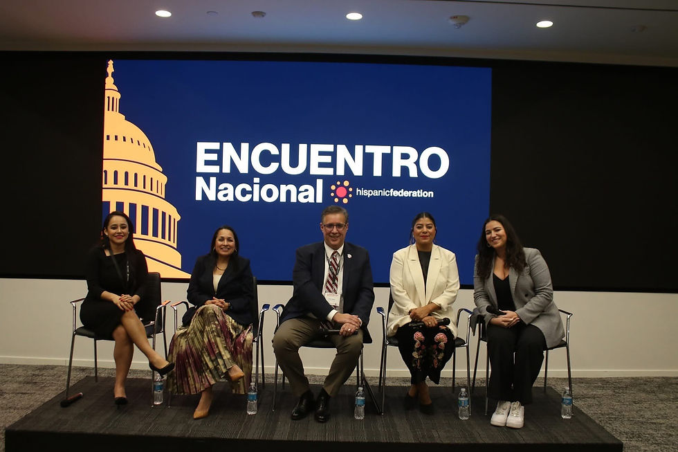 Casa San Jose’s Executive Director Monica Ruiz at a conference