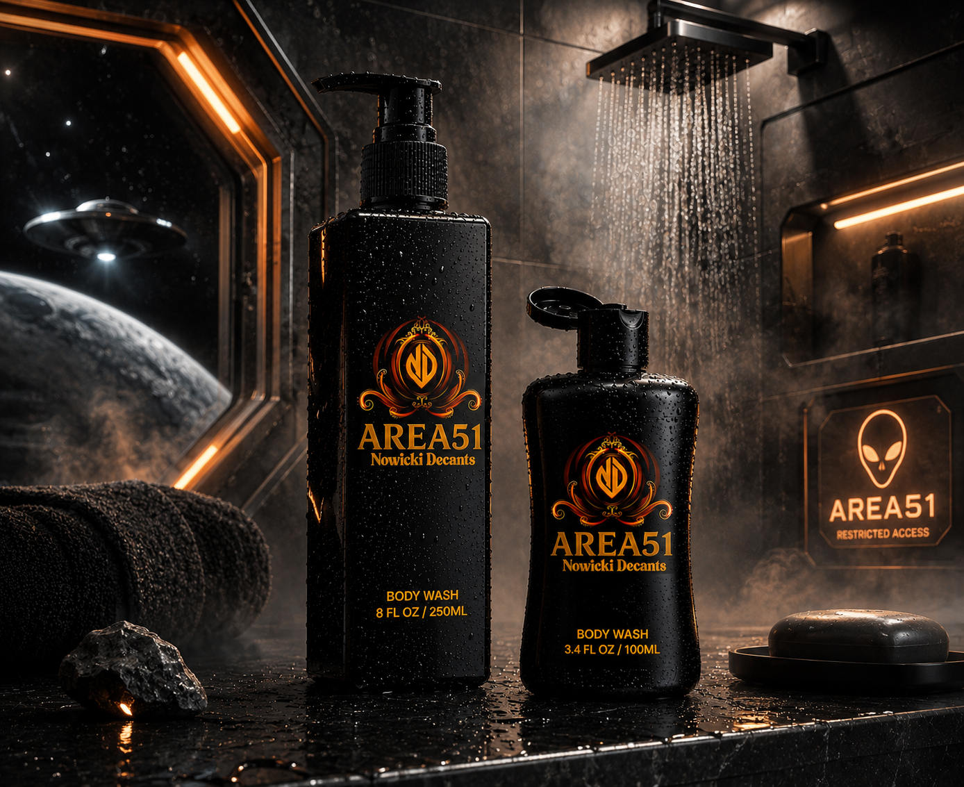 "Area51" Fragrance Inspired Body Wash