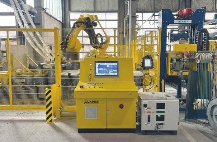 Quadra South Africa - Recipe parameters can be adjusted from the control station.
