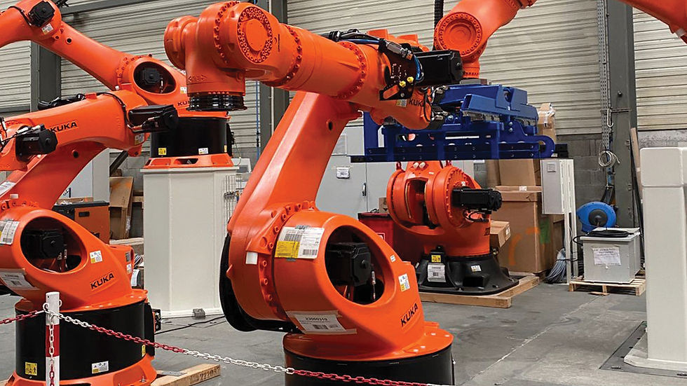 Quadra Robotic Palletising Solutions.