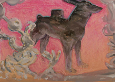 cemile çolak tuval üzerine yağlıboya