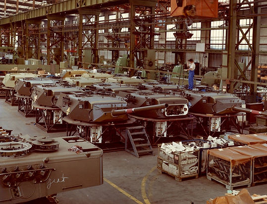 Rheinmetall F 5 Turmfertigung Leopard 1 Tanks-Trucks-Armoured Vehicles-Engineer Equipment-