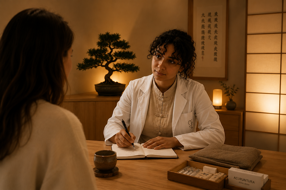 Primeira consulta de Medicina Tradicional Chinesa no PrConcept