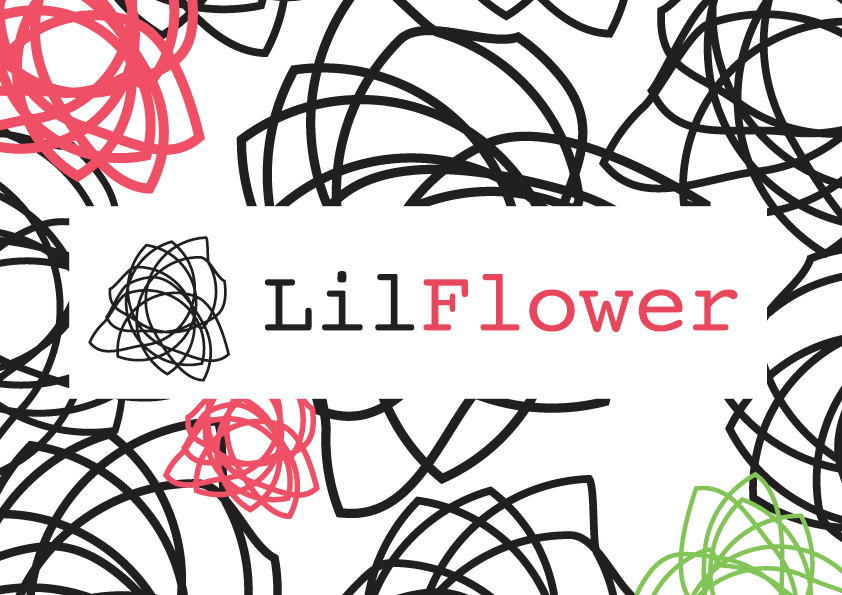 lilflower: brand for a flower shop. Camille Obligis | endivemole