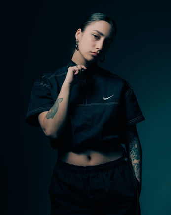 Lunar is a 22-year-old rapper from Athens, Greece (born on March 18, 2003). Active in the scene since she was 16, she uses rap to speak her truth — unfiltered, emotional, and grounded in real experience. With 10 singles and 2 EPs and 1 album released, her sound blends introspection, raw lyricism, and a strong sense of identity. Her upcoming project dives deep into memory, loss, and digital traces — captured in her words: “Our memory will be preserved in JPEGs and archived messages.”