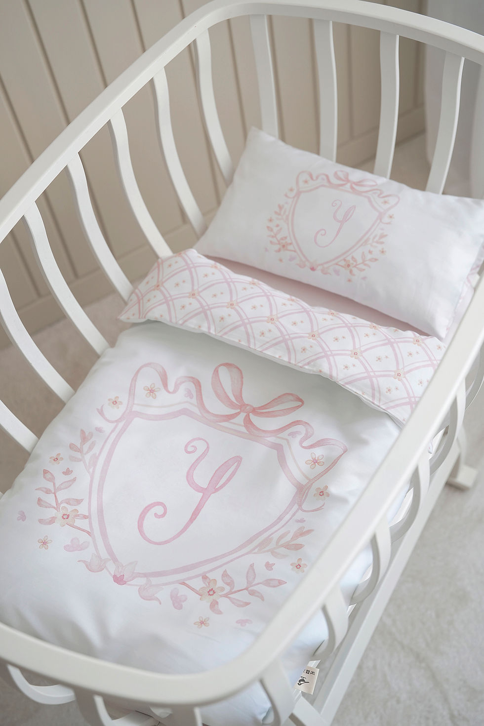 Y Harfi Anne Yanı Nevresim Takımı (60x100) - Noble Serie