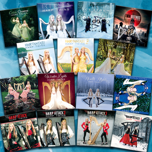 Entire 15 Album Collection (Autographed) | harptwins.com
