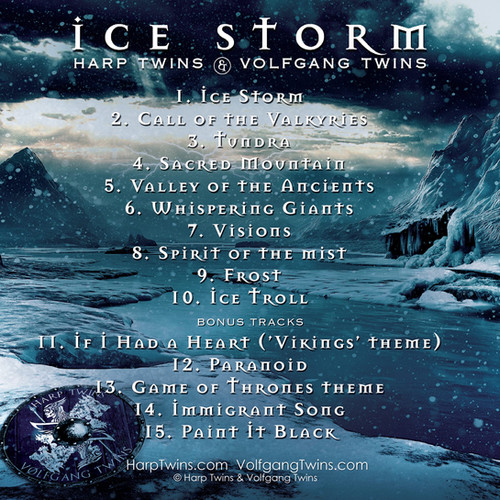 Ice Storm CD (Autographed) | harptwins.com
