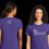 Thumbnail: Thrive Women's T-Shirt Black, White, Purple and Hot Pink