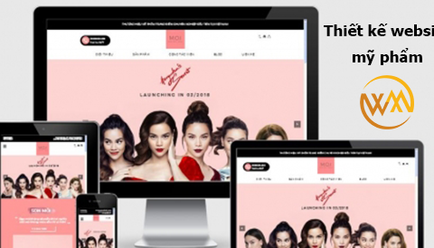 Thiết kế Website Bán Mỹ phẩm