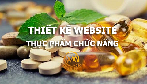 Thiết kế Website Bán Thực phẩm chức năng
