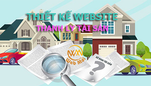 Thiết kế Website Dịch vụ Thanh lý tài sản