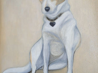 Pet Portrait: Sweet Pea (from Napa Valley)