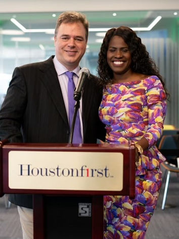 Twiler Portis at the Houston First Visitors Bureau Luncheon