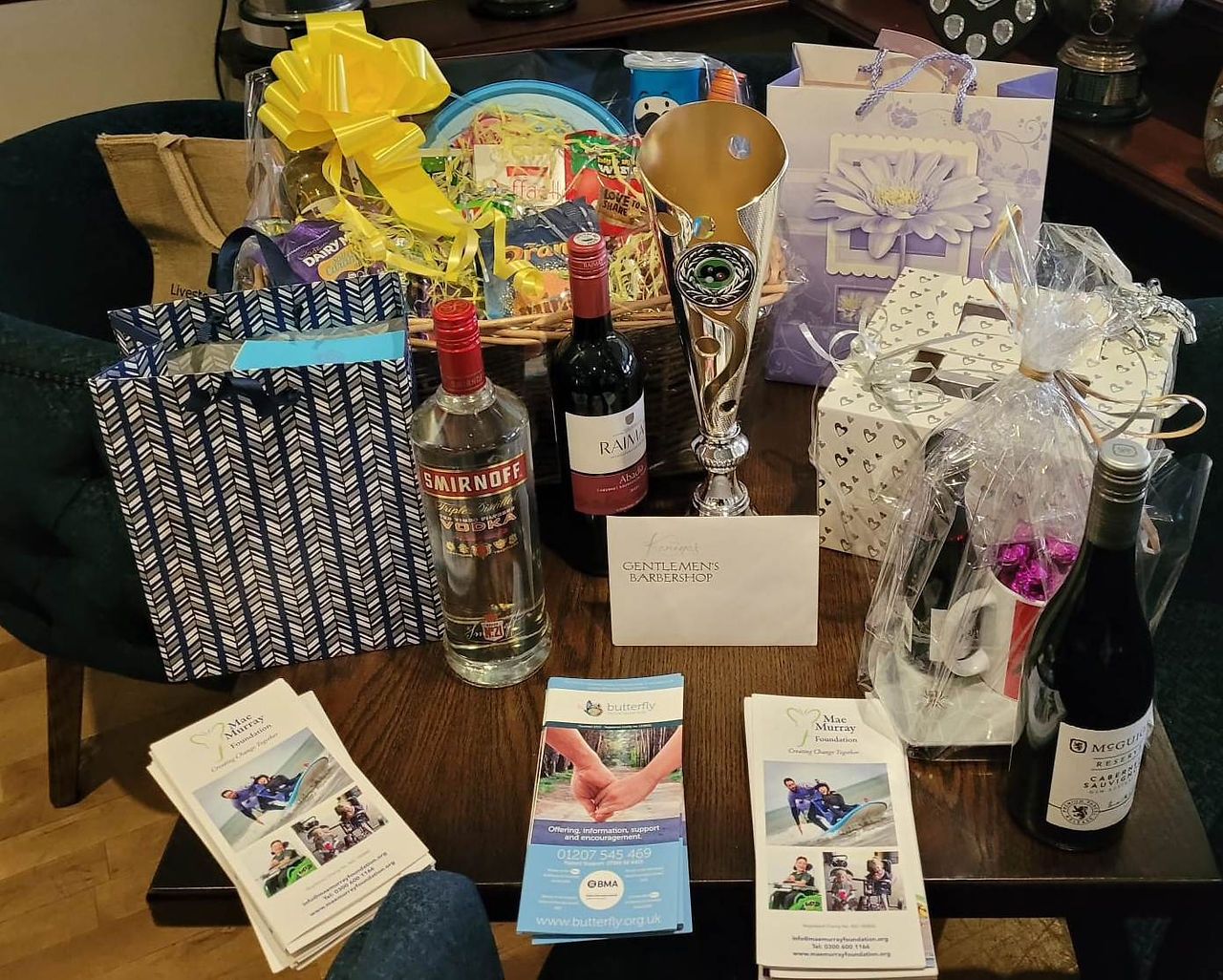 Mae Murray Foundation and the Butterfly Cancer Trust