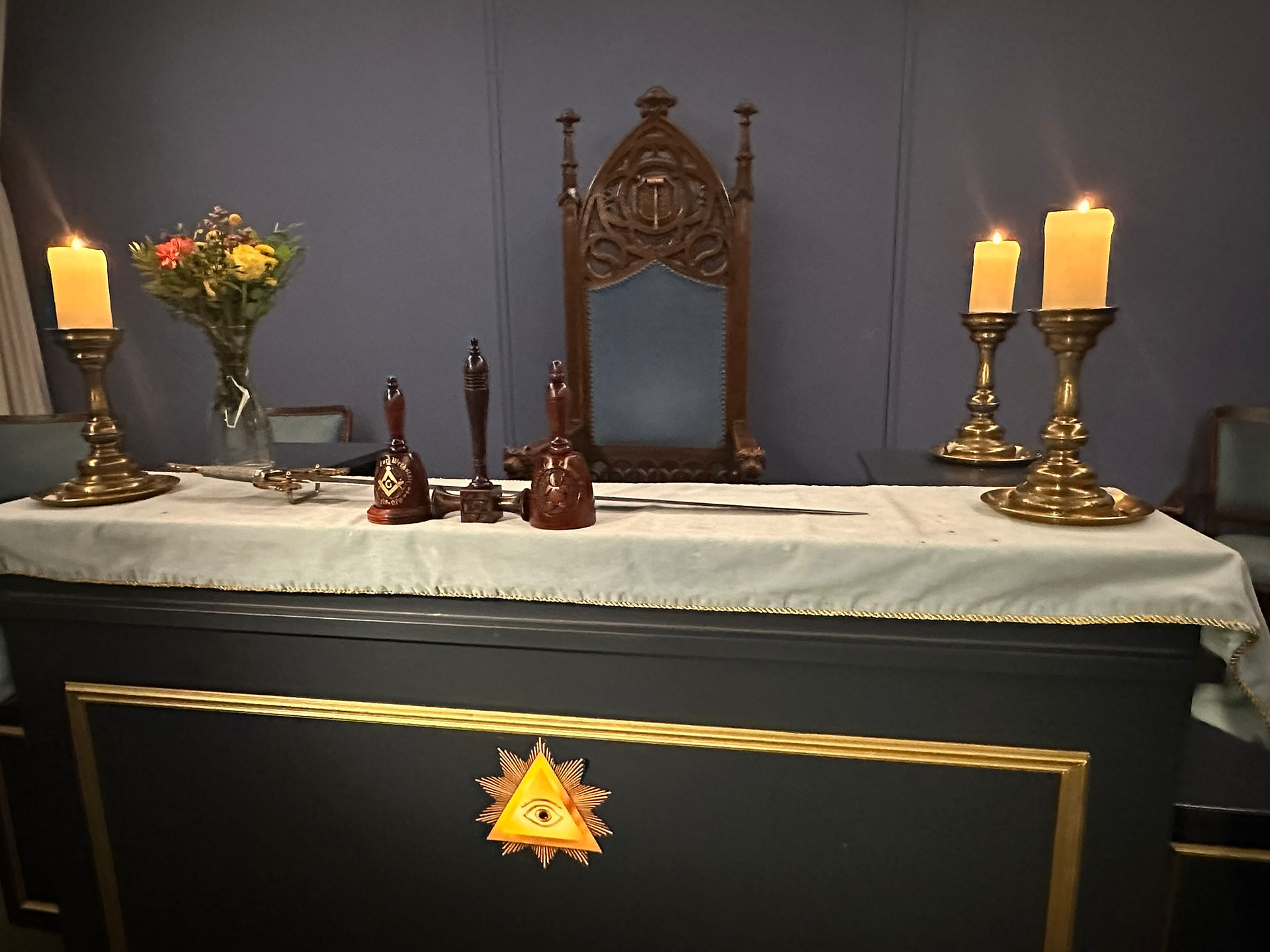 The Worshipful Masters Chair