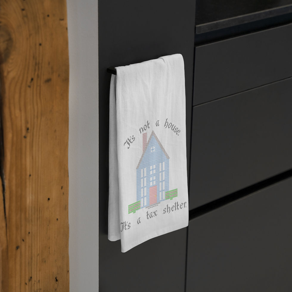 Thumbnail: Tax Shelter tea towel