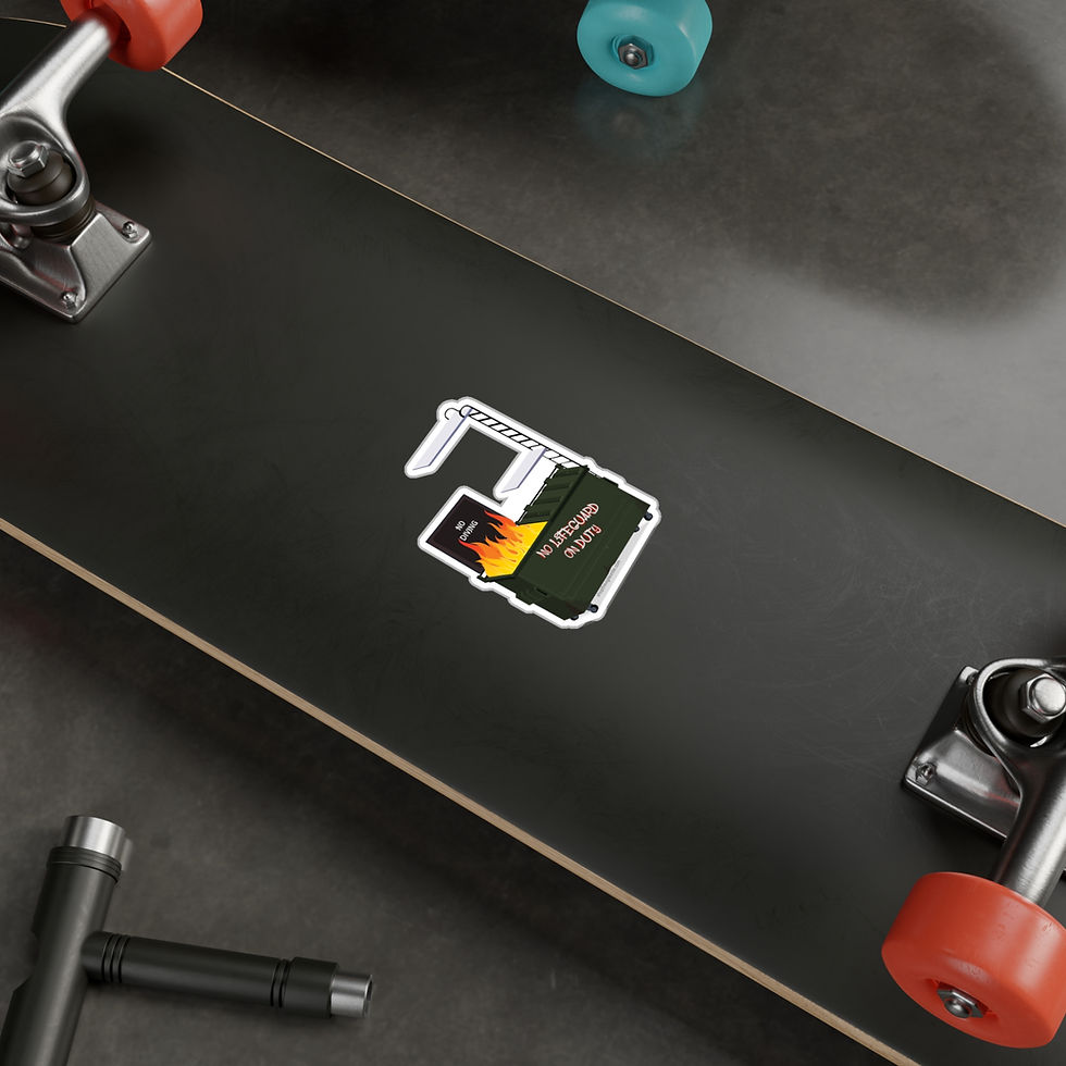 Thumbnail: Dumpster Diving sticker