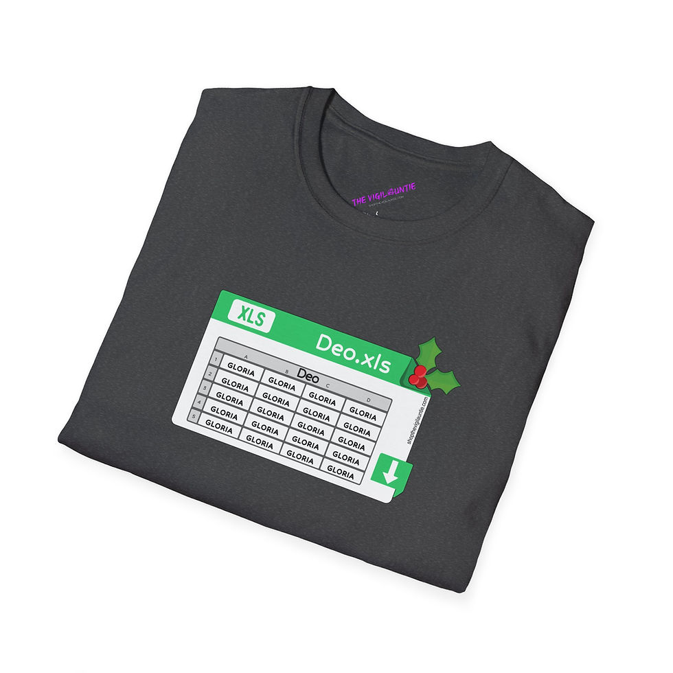 Thumbnail: Gloria In Excel Sheets Deo shirt