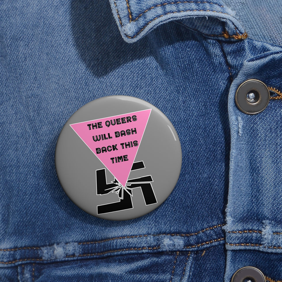 Thumbnail: Queers Bash Back pin