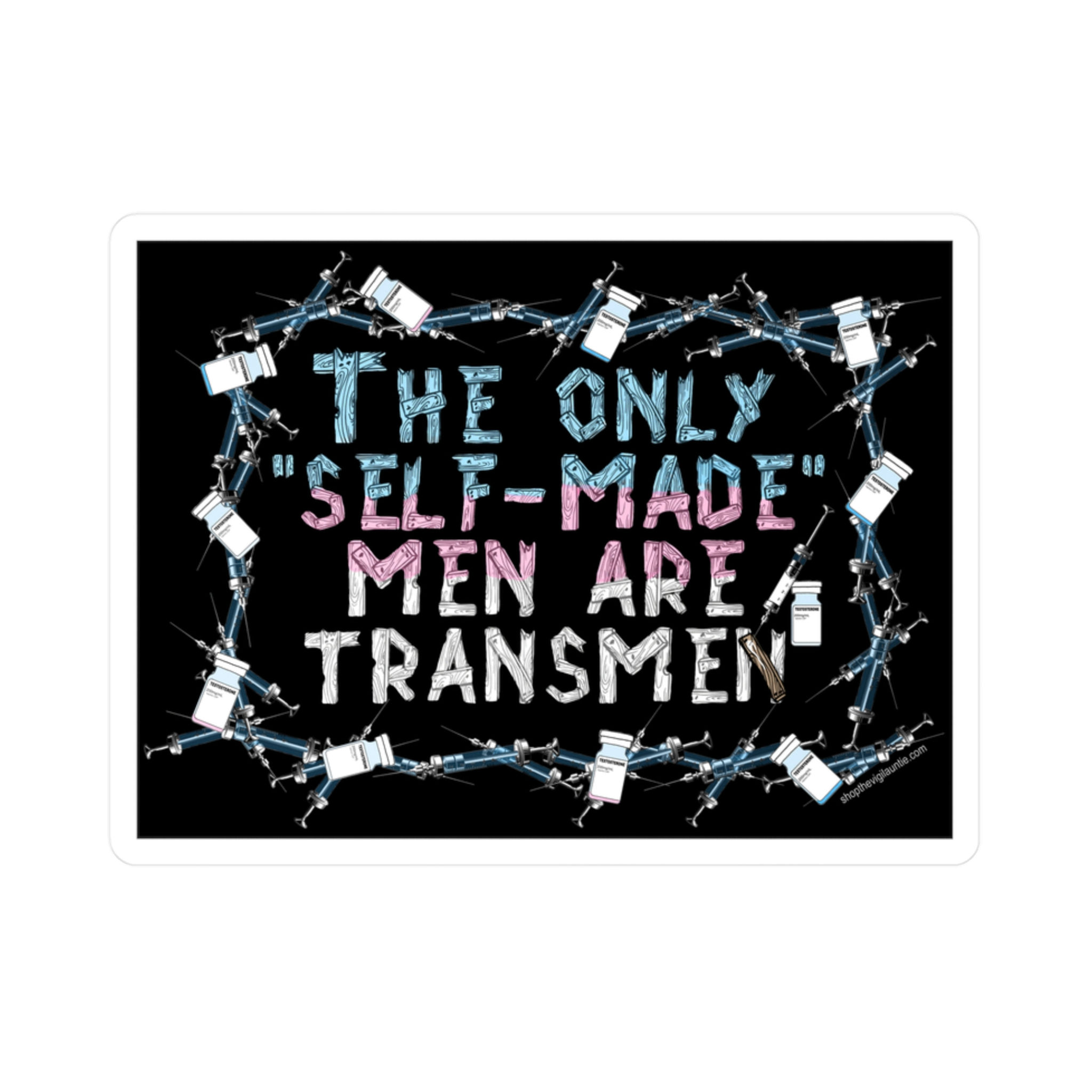 Self-Made Men sticker