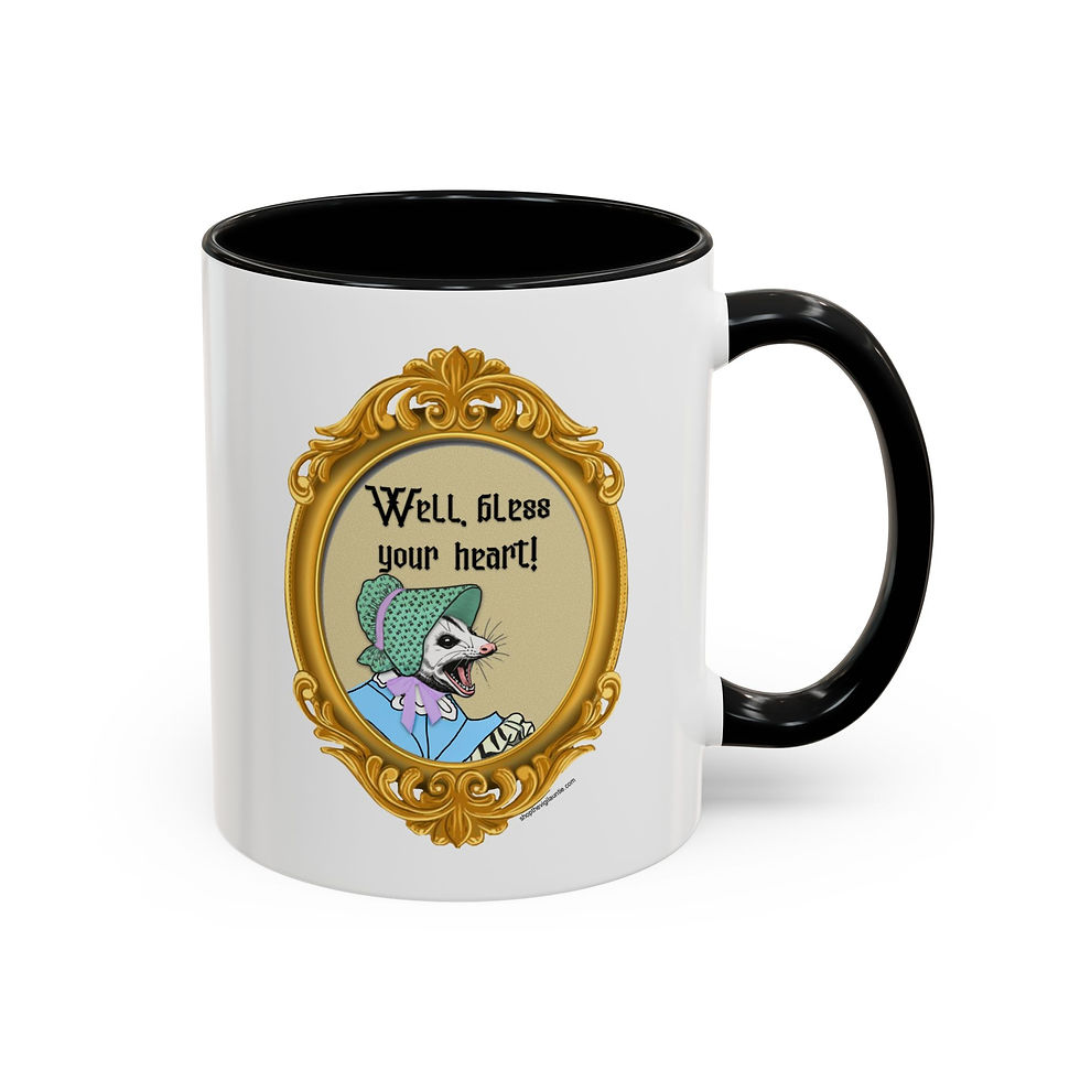 Bless Your Heart Possum Mug