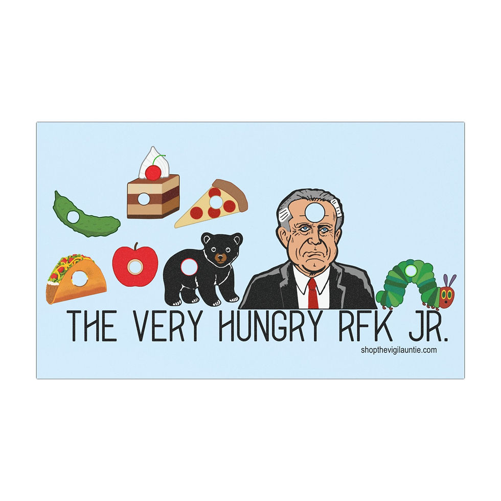 Thumbnail: The Very Hungry RFK Jr. car magnet