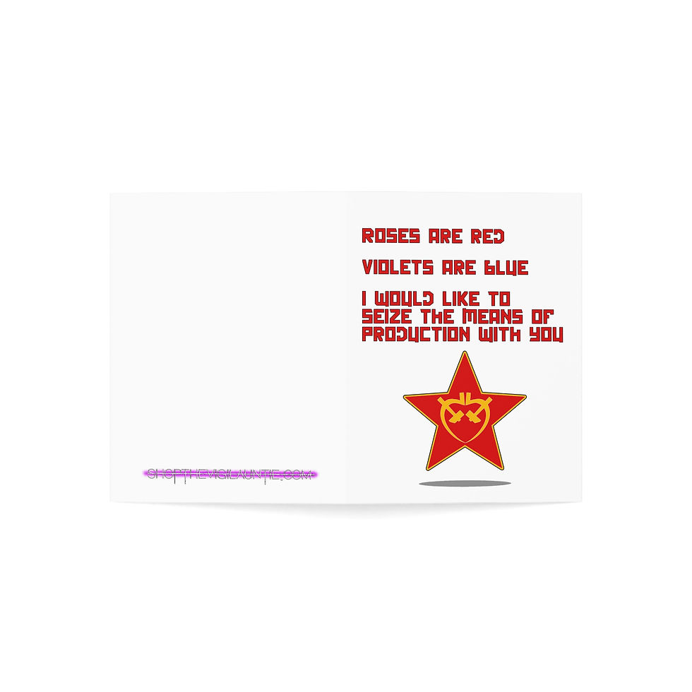 Thumbnail: Comrade Valentine's Day card