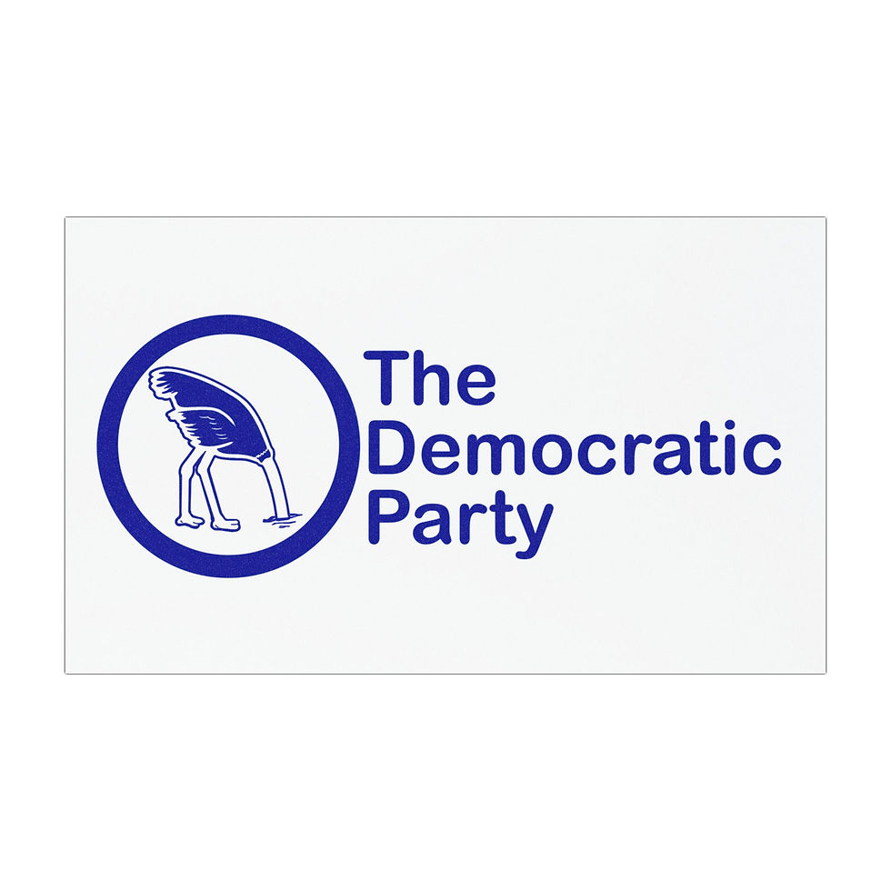 Thumbnail: Democratic Party car magnet