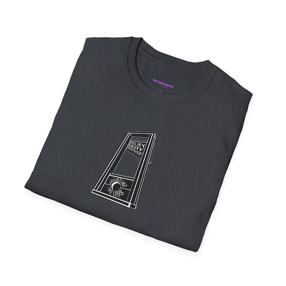 Thumbnail: Delay, Deny, Depose Guillotine CEOs shirt