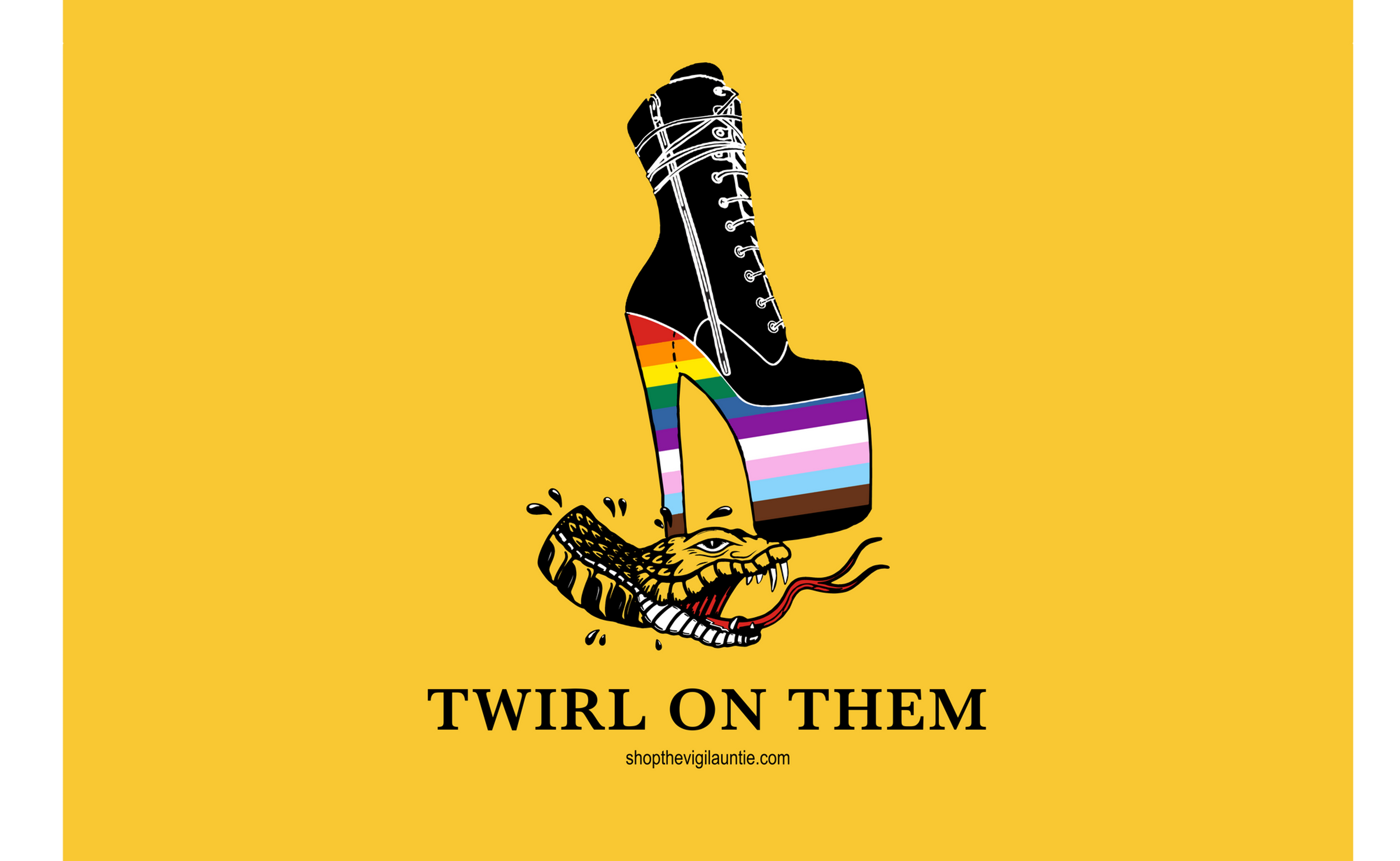 Twirl On Them sticker