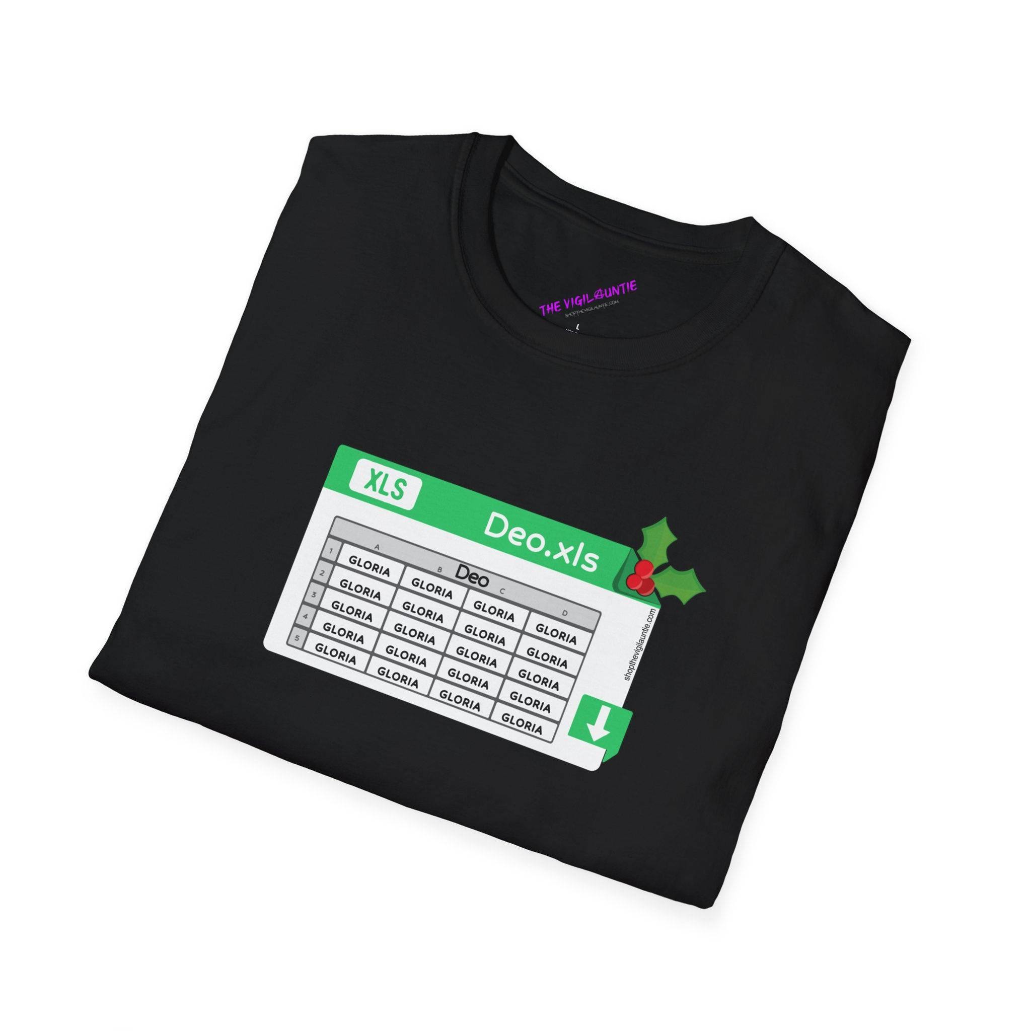 Gloria In Excel Sheets Deo shirt