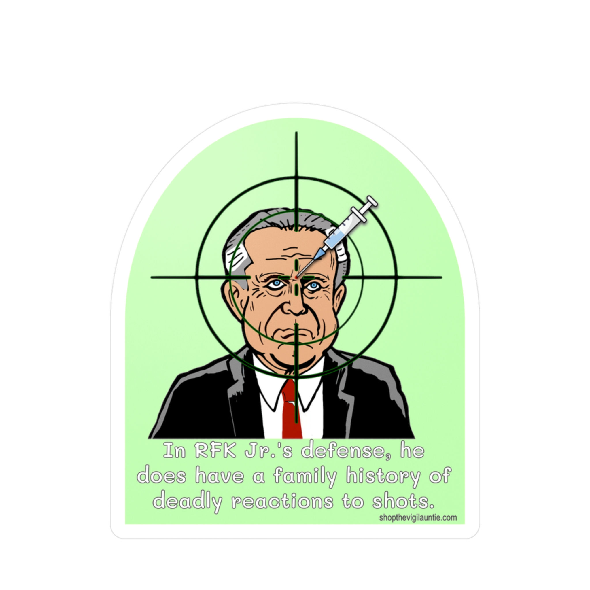 RFK Jr. Shots sticker