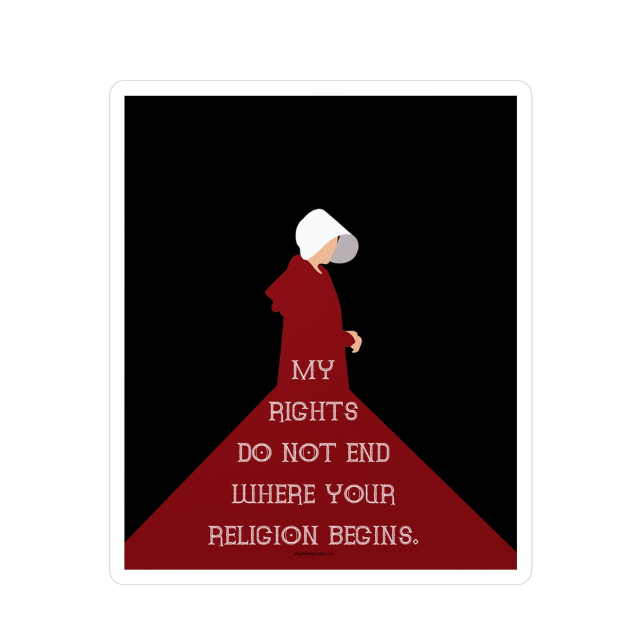 Handmaid's Rights sticker