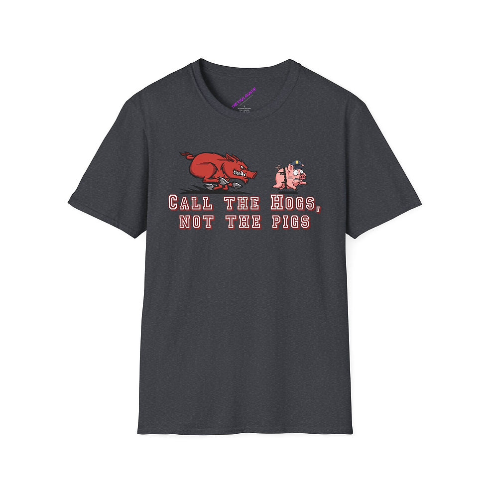 Thumbnail: Arkansas Hogs Not Pigs shirt