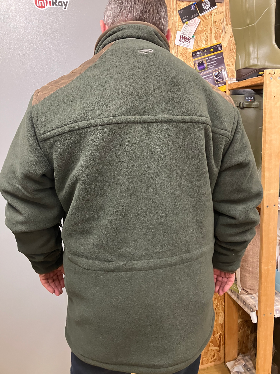 Thumbnail: Hoggs Sportsman II waterproof fleece field coat