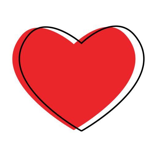 logo coracao vermelho