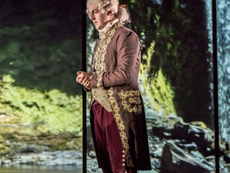 George Curnow as Agenore in Buxton International Festival's Il Re Pastore Credit Genevieve Girling
