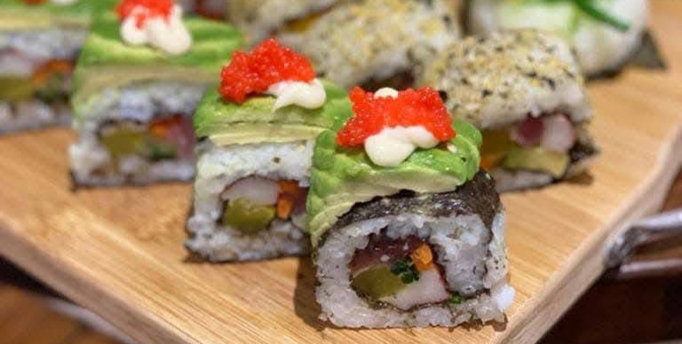 Arranged Food and Objects