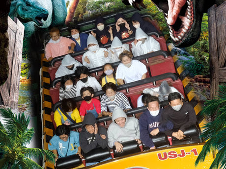 みんなでユニバに行く 役割が変わることで成長が見える