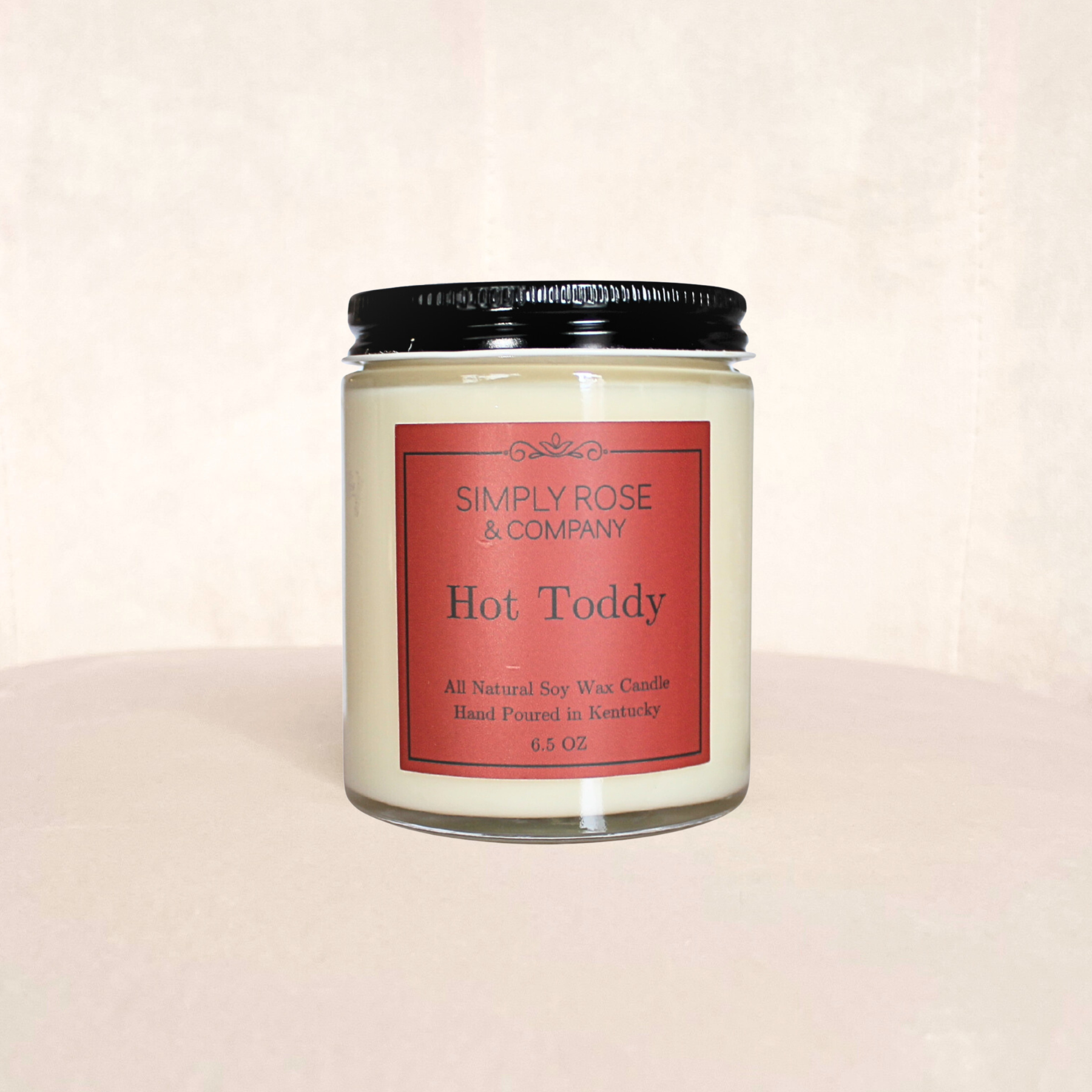 6.5oz Hot Toddy Soy Candle | Simply Rose & Co.