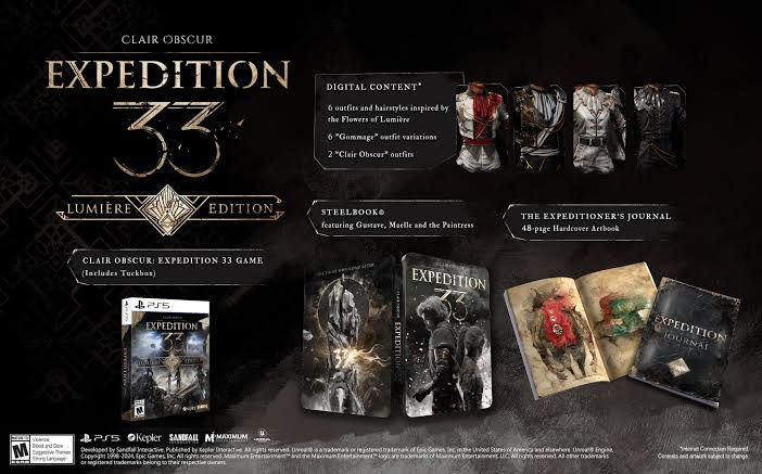 Miniatura: Clair Obscur Expedition 33 Lumiére Edition