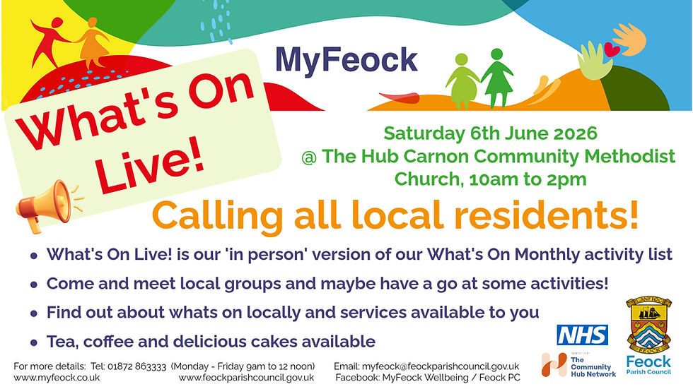 My Feock What's On Live!