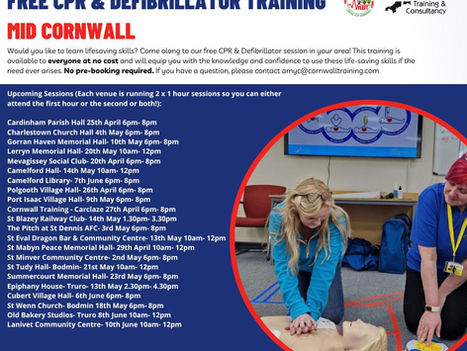Would you like to learn lifesaving skills for FREE?!
