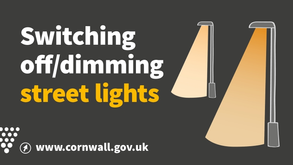 Streetlighting to be switched off in Carnon Downs from w/c 4th August